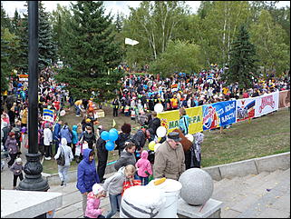 15 сентябрь 2012 г., Барнаул   Празднование Дня города и выставка ретротехники