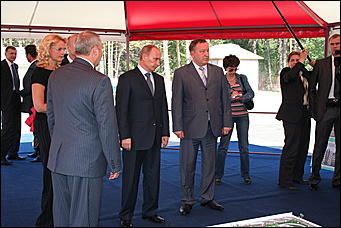 19 июня 2009 г., Барнаул   Визит Владимира Путина в Барнаул