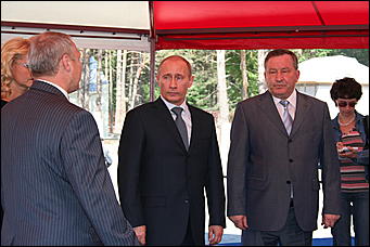 19 июня 2009 г., Барнаул   Визит Владимира Путина в Барнаул