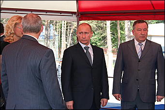 19 июня 2009 г., Барнаул   Визит Владимира Путина в Барнаул