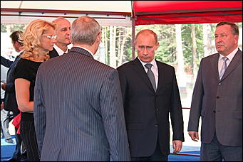 19 июня 2009 г., Барнаул   Визит Владимира Путина в Барнаул