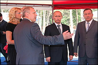 19 июня 2009 г., Барнаул   Визит Владимира Путина в Барнаул