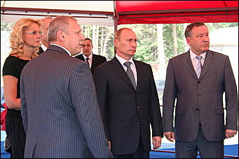 19 июня 2009 г., Барнаул   Визит Владимира Путина в Барнаул