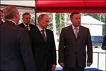 19 июня 2009 г., Барнаул   Визит Владимира Путина в Барнаул