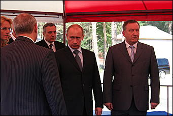 19 июня 2009 г., Барнаул   Визит Владимира Путина в Барнаул