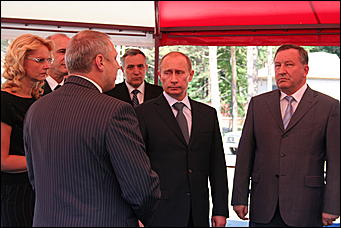 19 июня 2009 г., Барнаул   Визит Владимира Путина в Барнаул