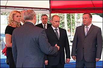 19 июня 2009 г., Барнаул   Визит Владимира Путина в Барнаул