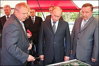 19 июня 2009 г., Барнаул   Визит Владимира Путина в Барнаул