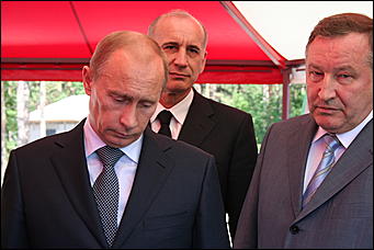 19 июня 2009 г., Барнаул   Визит Владимира Путина в Барнаул