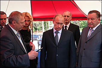 19 июня 2009 г., Барнаул   Визит Владимира Путина в Барнаул