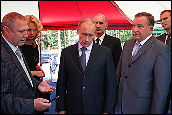 19 июня 2009 г., Барнаул   Визит Владимира Путина в Барнаул