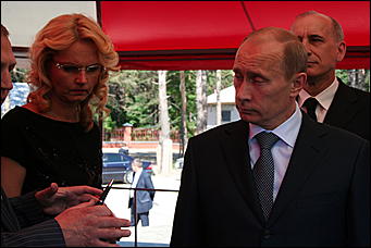 19 июня 2009 г., Барнаул   Визит Владимира Путина в Барнаул
