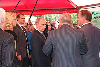 19 июня 2009 г., Барнаул   Визит Владимира Путина в Барнаул