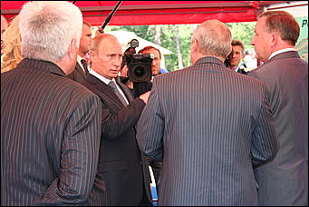 19 июня 2009 г., Барнаул   Визит Владимира Путина в Барнаул