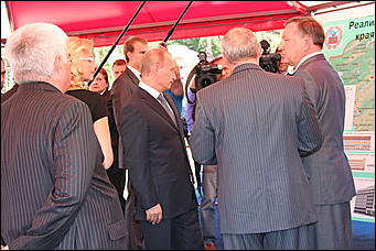 19 июня 2009 г., Барнаул   Визит Владимира Путина в Барнаул