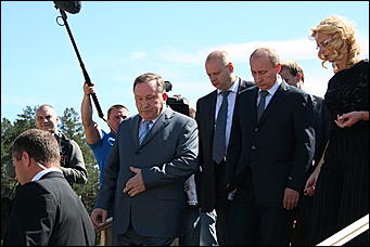 19 июня 2009 г., Барнаул   Визит Владимира Путина в Барнаул