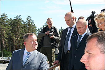 19 июня 2009 г., Барнаул   Визит Владимира Путина в Барнаул