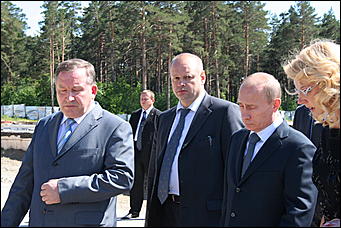 19 июня 2009 г., Барнаул   Визит Владимира Путина в Барнаул