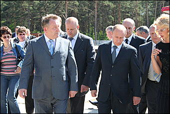 19 июня 2009 г., Барнаул   Визит Владимира Путина в Барнаул