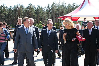19 июня 2009 г., Барнаул   Визит Владимира Путина в Барнаул
