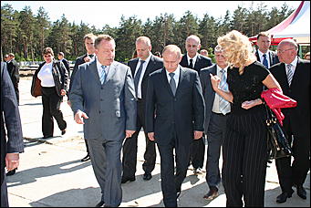 19 июня 2009 г., Барнаул   Визит Владимира Путина в Барнаул