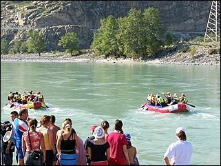 1-2 сентября 2007 г.,  Онгудайский район Республики Алтай   Кубок России по рафтингу