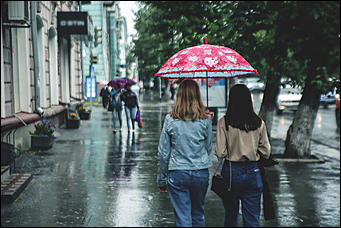 24 августа 2018 г., Барнаул. Екатерина Смолихина   Дождь в городе: уличные фотографии Барнаула