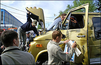 5 мая 2007 г., Барнаул   Ралли старинных и редких автомобилей "Ретро-ралли 2007"