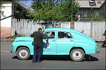 5 мая 2007 г., Барнаул   Ралли старинных и редких автомобилей "Ретро-ралли 2007"