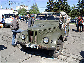5 мая 2007 г., Барнаул   Ралли старинных и редких автомобилей "Ретро-ралли 2007"