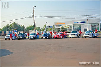 26 июня 2012 г., г. Бийск   Реал-Моторс крупнейший мультибрендовый автосалон в Алтайском крае принял участие в организации дня города Бийска