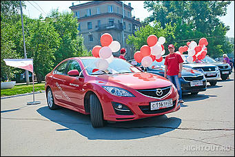 26 июня 2012 г., г. Бийск   Реал-Моторс крупнейший мультибрендовый автосалон в Алтайском крае принял участие в организации дня города Бийска