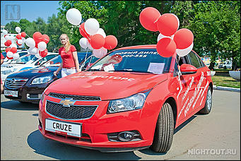 26 июня 2012 г., г. Бийск   Реал-Моторс крупнейший мультибрендовый автосалон в Алтайском крае принял участие в организации дня города Бийска