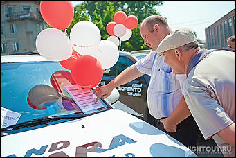 26 июня 2012 г., г. Бийск   Реал-Моторс крупнейший мультибрендовый автосалон в Алтайском крае принял участие в организации дня города Бийска