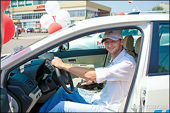 26 июня 2012 г., г. Бийск   Реал-Моторс крупнейший мультибрендовый автосалон в Алтайском крае принял участие в организации дня города Бийска