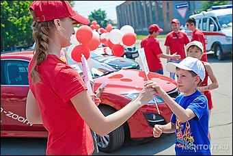 26 июня 2012 г., г. Бийск   Реал-Моторс крупнейший мультибрендовый автосалон в Алтайском крае принял участие в организации дня города Бийска