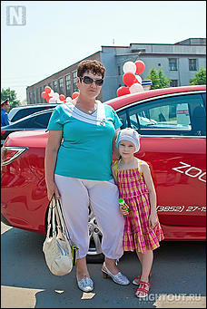 26 июня 2012 г., г. Бийск   Реал-Моторс крупнейший мультибрендовый автосалон в Алтайском крае принял участие в организации дня города Бийска