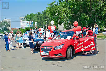 26 июня 2012 г., г. Бийск   Реал-Моторс крупнейший мультибрендовый автосалон в Алтайском крае принял участие в организации дня города Бийска