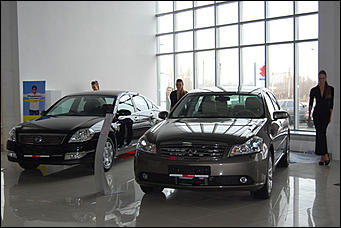 21 марта 2008 г., Барнаул   Открытие автосалона "Реал-Моторс"