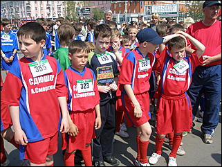 9 мая 2008 г. Барнаул   "Кольцо Победы"