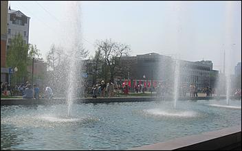 9 мая 2008 г. Барнаул   "Кольцо Победы"