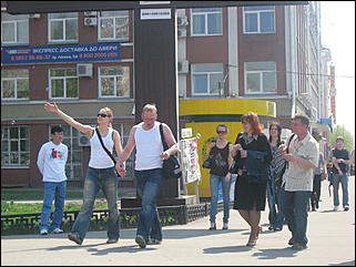 9 мая 2008 г. Барнаул   "Кольцо Победы"