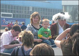 9 мая 2008 г. Барнаул   "Кольцо Победы"