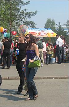 9 мая 2008 г. Барнаул   "Кольцо Победы"