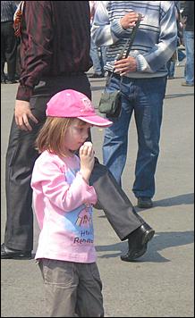 9 мая 2008 г. Барнаул   "Кольцо Победы"