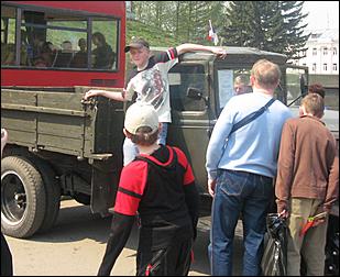 9 мая 2008 г. Барнаул   "Кольцо Победы"