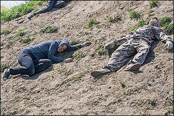 4 май 2016 г., Барнаул   Отступать некуда, позади пл. Сахарова! Вторая репетиция "Битвы за Москву". Фоторепортаж