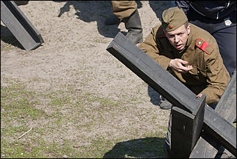 4 май 2016 г., Барнаул   Отступать некуда, позади пл. Сахарова! Вторая репетиция "Битвы за Москву". Фоторепортаж