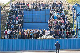 4 май 2016 г., Барнаул   Отступать некуда, позади пл. Сахарова! Вторая репетиция "Битвы за Москву". Фоторепортаж