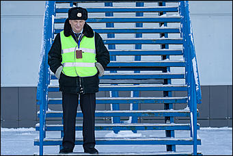 24 январь 2017 г., Барнаул © Амител Вячеслав Мельников   Чистота и порядок: где в Барнауле садятся и взлетают самолеты